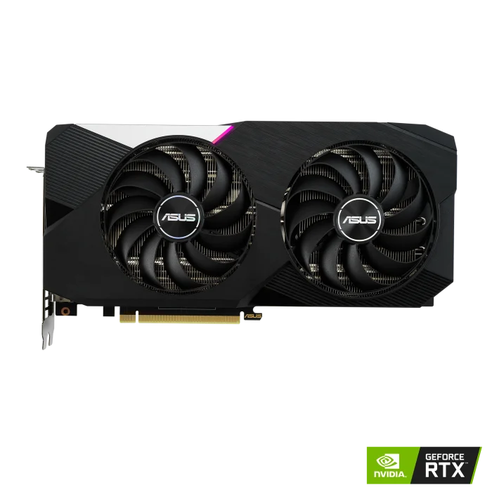 Asus GeForce RTX 3060 Ti DUAL 8GB GDDR6 Black / Silver