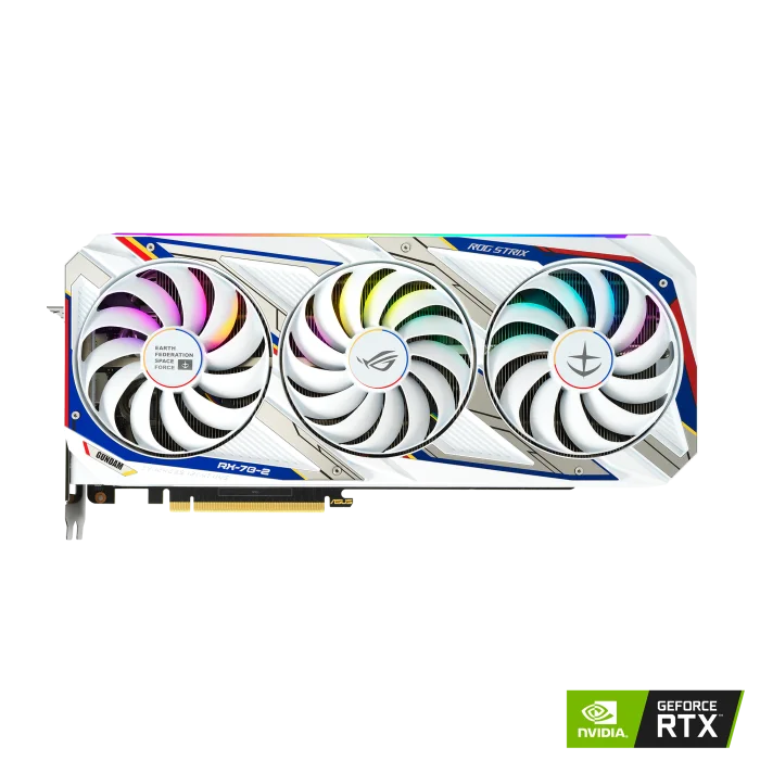 Asus ROG Strix GUNDAM GeForce RTX 3080 10GB GDDR6X White / Silver