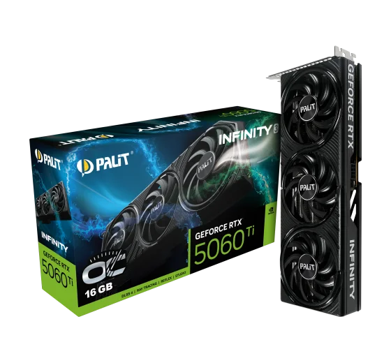 Palit GeForce RTX 5060 Ti Infinity 3 OC 16GB GDDR7