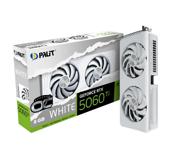 Palit GeForce RTX 5060 Ti White OC 8GB