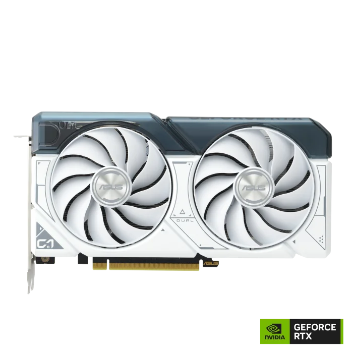 Asus DUAL GeForce RTX 4060 8GB GDDR6 White / Translucent Black