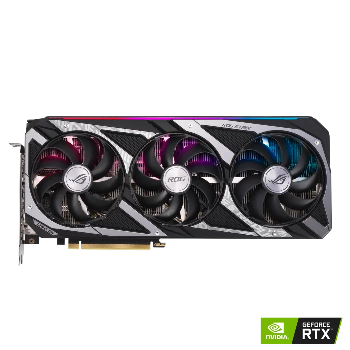 Asus ROG STRIX GAMING OC GeForce RTX 3050 8GB GDDR6 Black / Silver