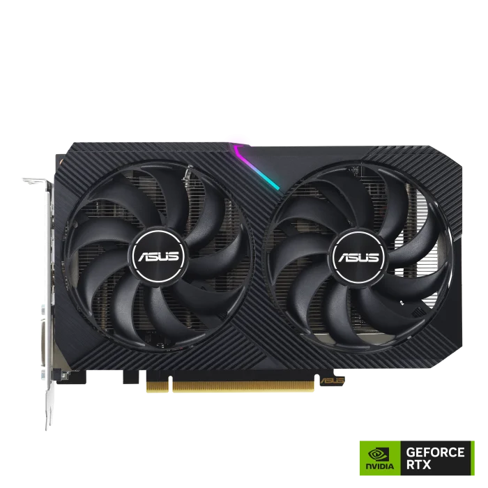 Asus DUAL OC V2 GeForce RTX 3050 8GB GDDR6 Black