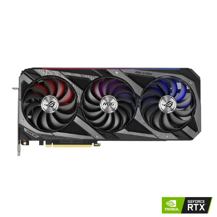 Asus ROG STRIX GAMING OC V2 GeForce RTX 3060 Ti LHR 8GB GDDR6 Black / Silver